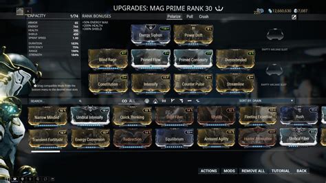 Mag Builds Guide Warframe School