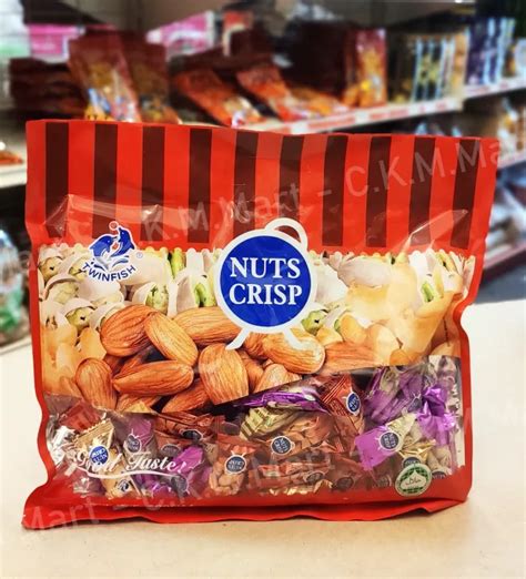 Twinfish 500g Nuts Crispkacang Tumbuk花生糖花生贡糖 500g Lazada