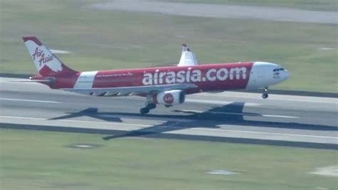 Air Asia A330 Makes Emergency Landing In Perth After Engine Failure