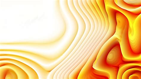 Abstract Orange And White Curved Lines Ripple Texture