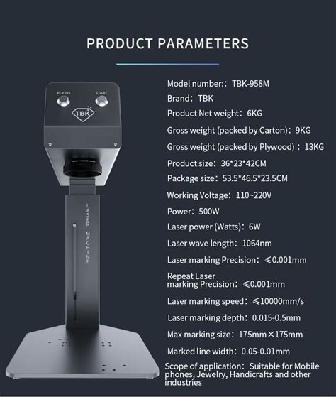 Super Mini Laser Marking Machine For Mobile Phone Screen Back Glass