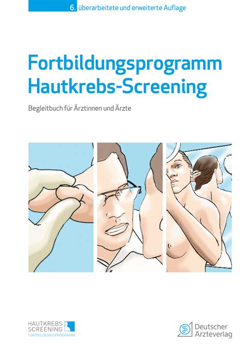 Begleitbuch Ärztinnen und Ärzte 6 Auflage Hautkrebs Screening HKS