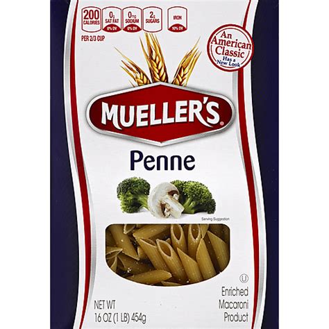 Mueller S Penne 16 Oz Penne Mostaccioli D W Fresh Market