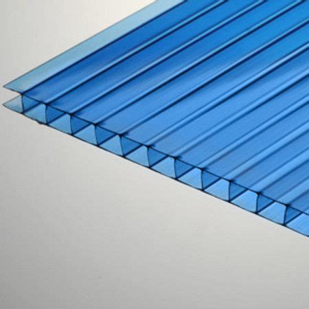 10mm X 48 X 96 Blue Multiwall Polycarbonate Sheet At EPlastics