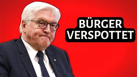 Eilmeldung Massiver Skandal Um Steinmeier Youtube