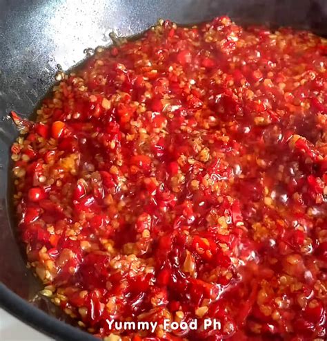 Chili Garlic Sauce Recipe Yummy Food Ph