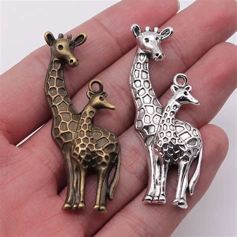 Wysiwyg St Cke X Mm Charms Giraffe Deer Antike Der Anh Nger