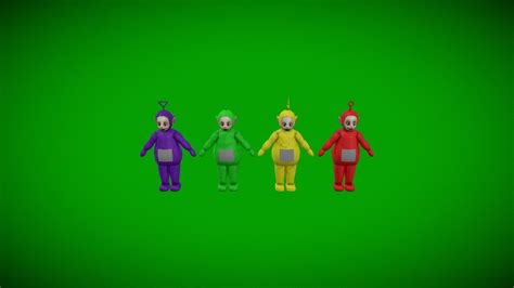 Teletubbies Slt3 Rigged Download Free 3d Model By Aldomigamer364yt