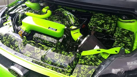 Hydro Dipped Engine Bay Ford Focus Rs Mk2 Youtube