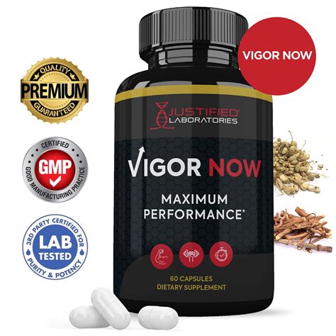 Vigor Now Max Mens Health Supplement Mg Capsules Walmart