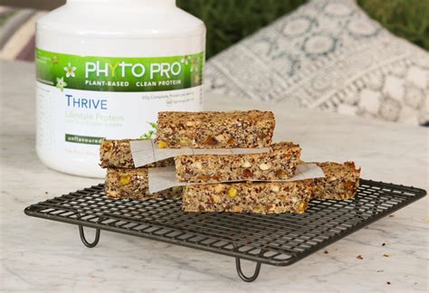 Savoury Quinoa Pea Protein Bar Phyto Pro