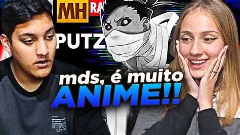 REACT EM CASAL PUTZ ANIMES VIBE ZABUZA 2 Prod Sid MHRAP