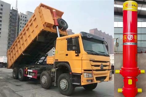 Dump Truck Front End Telescopic Hydraulic Cylinder With Ce China