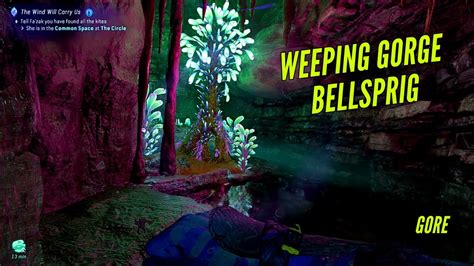 Weeping Gorge Bellsprig Avatar Frontiers Of Pandora Youtube