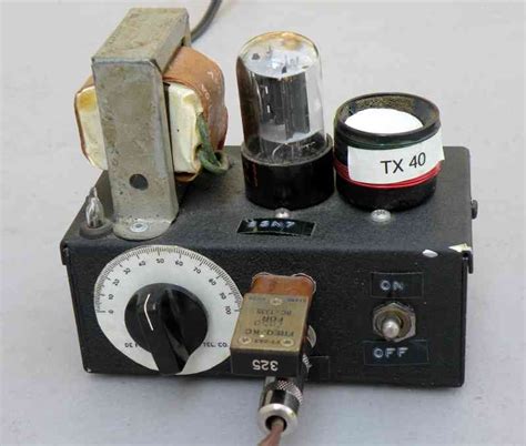 Cw Transmitter Schematic The Aa8v W8exi 6cl6 One Tube Transm