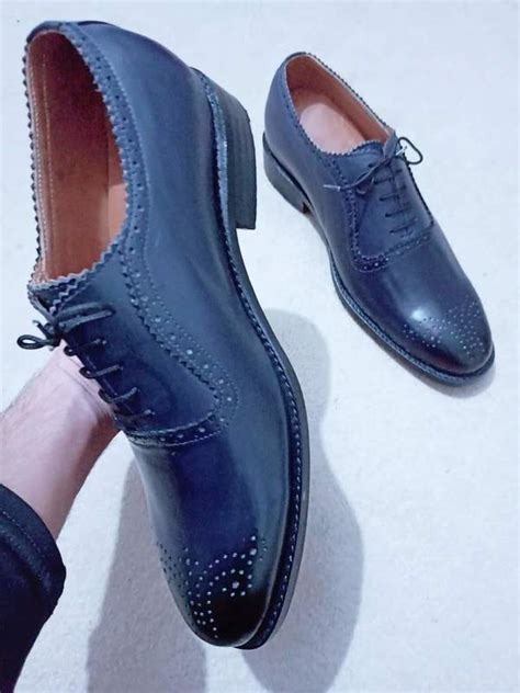 Navy Blue Dress Shoes For Men Brogue Shoes On Storenvy