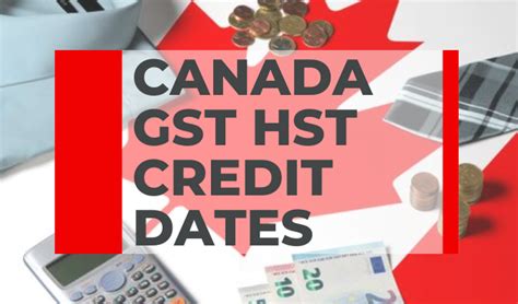 Canada Gst Hst Credit Dates 2024 When Gst Hst Payments Will Come In 2024