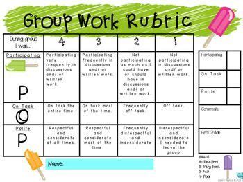 Group Work Rubric | Group work, Rubrics, Writing rubric