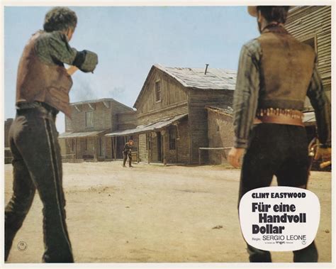 A Fistful Of Dollars 1964 German Cinema Lobby Cards