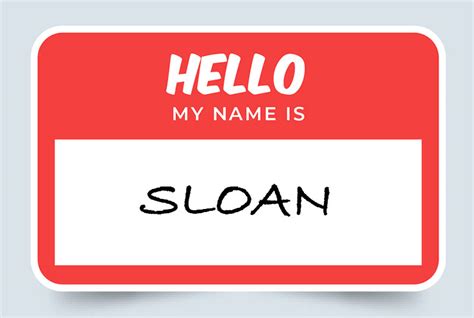 Sloan Name Meaning: Origin and Significance