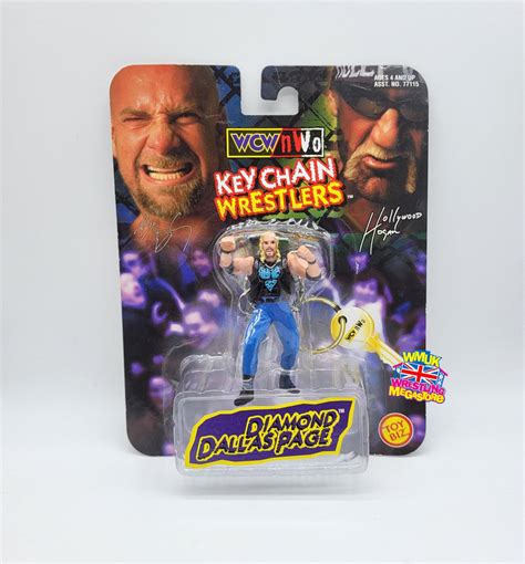 Wcw Toybiz Keychain Wrestlers Ddp Wrestling Megastore Uk