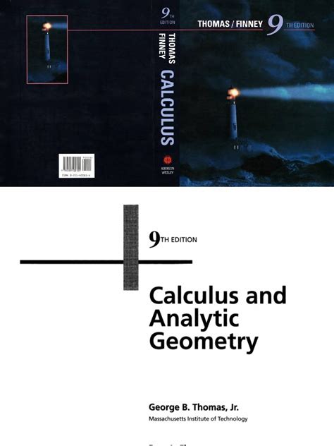 Calculus Thomas Finney 9 Edition Pdf