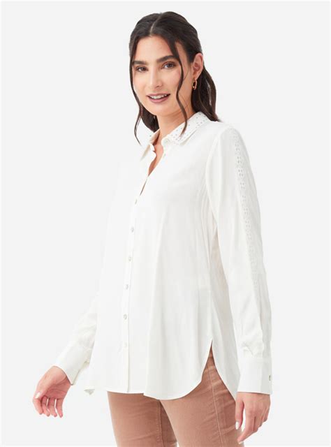 Ripley Blusa Tatienne Para Mujer Viscosa Con Lentejuelas Y Bordados