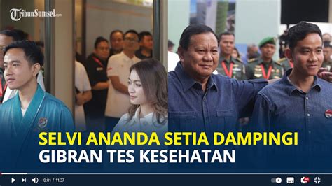 Selvi Ananda Setia Dampingi Gibran Raka Buming Bersama Prabowo Jalani