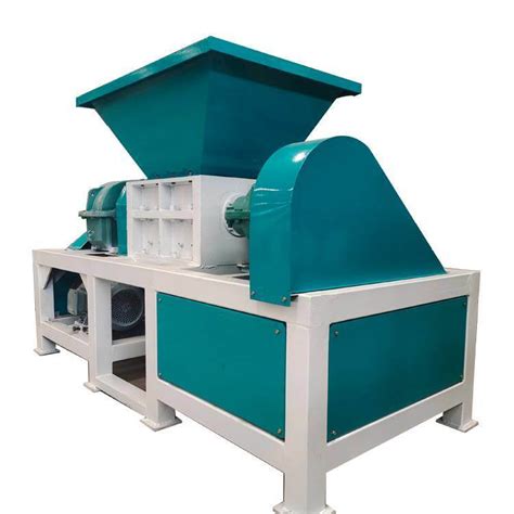 Model Double Shaft Textile Shredder Copper Cable Shredder Machine