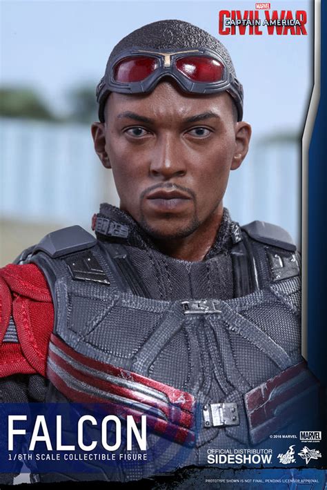 Figura Falcon Civil War De Hot Toys