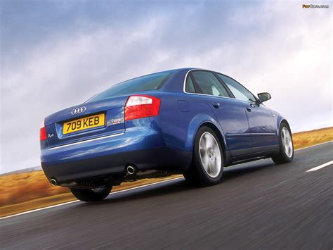 Pictures Of Audi A4 1 8t Quattro Sedan Uk Spec B6 8e 2000 2004 1280x960