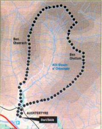 Photographs Route Description And Maps Of A Circular Traverse Of Ben