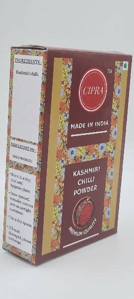 Common Grounded Kashmiri Chilli Powder For Snacks Sauce Fast Food