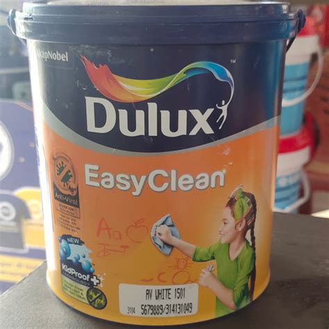 Jual Dulux Easy Clean Av White Veil 2 5L Cat Tembok Interior Kota