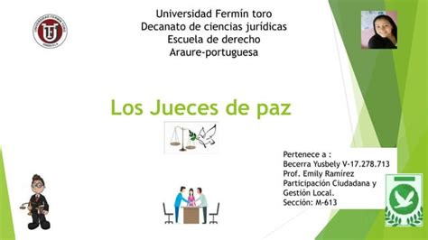 Mapa Conceptual Los Jueces De Paz Yusbely Becerra Ppt