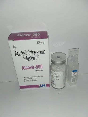 Mg Aciclovir Intravenous Infusion Packaging Size Ml At Rs