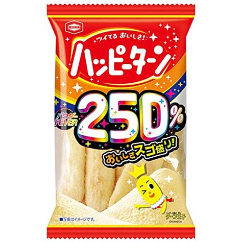 Amazon 亀田製菓 パウダー250ハッピーターン 53g×10袋 ハッピーターン せんべい・米菓 通販