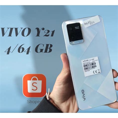 Jual Handphone Second Murah Vivo Y21 4 64 Hp Seken Bekas Vivo Y21