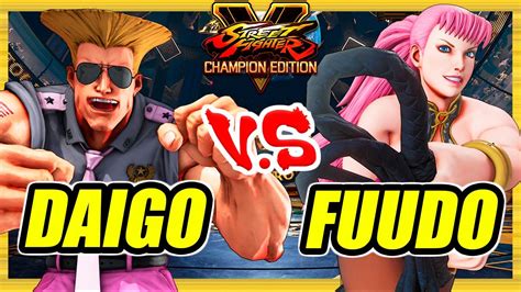 Sfv Ce Daigo Guile Vs Fuudo Poison Battle Lounge Street