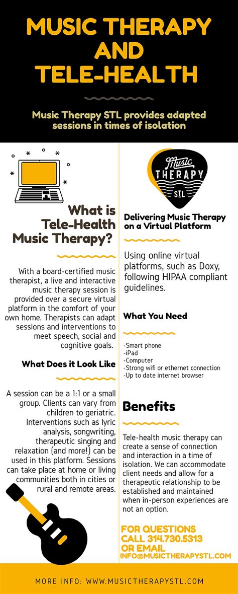 Tele Health Music Therapy Stl