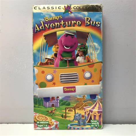 Barneys Adventure Bus Classic Collection Vhs Video Tape Buy Get