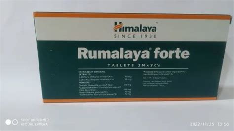 Himalaya Rumalaya Forte Tablet, 30 Tablets at ₹ 990/pack in Nagpur | ID ...