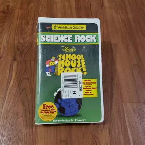 VTG SCHOOLHOUSE ROCK! Science Rock Rare 25th Anniversary VHS 1998 ClamShell NEW £10.96 - PicClick UK