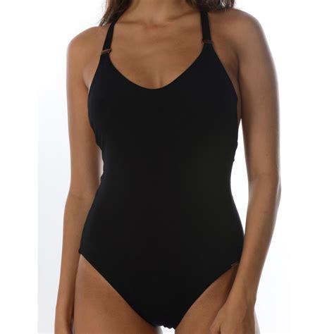 Maillot de bain une pièce noir Banana Moon Lemon Curve