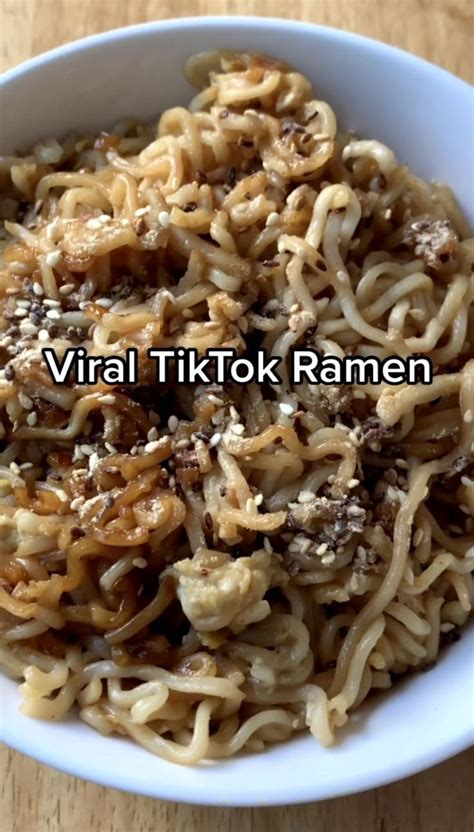 Tiktok Ramen Recipe Spicy Noodles With Butter Garlic And Egg