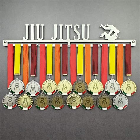 JIU Jitsu Colgador De Medallas Deportivas Medallero De Pared Artes