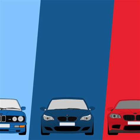 Bmw M5 Generations Poster Etsy Australia