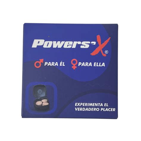 Powers X Potenciador Sexual Pastillas Para El Deseo Sensualove