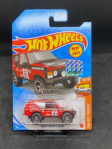 Hot Wheels Range Rover Classic Red Carshoping