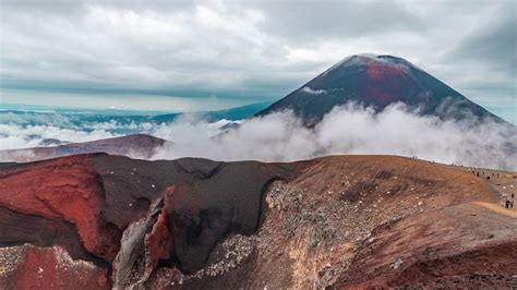 Hike To The Top Of A Live Volcano At This National Park In New Zealand